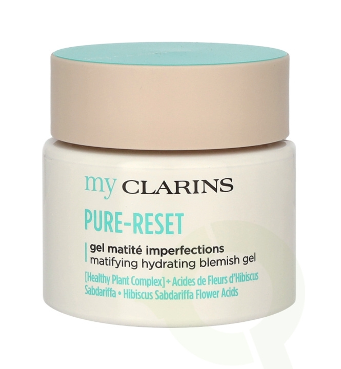 Clarins My Clarins Pure-Reset Matifying Hydrating Blem. Gel 50 ml i gruppen SKØNHED & HELSE / Hudpleje / Ansigt / Ansigtscreme hos TP E-commerce Nordic AB (C65495)