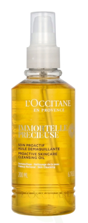 L\'Occitane Immortelle Precious Cleansing Oil 200 ml i gruppen SKØNHED & HELSE / Hudpleje / Ansigt / Rengøring hos TP E-commerce Nordic AB (C65570)