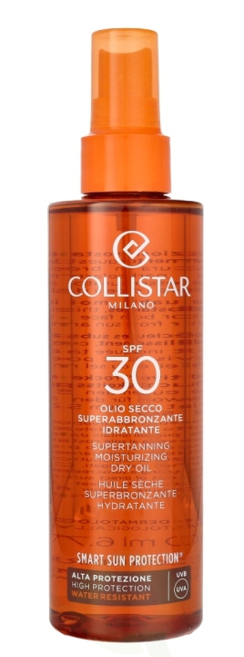 Collistar Supertanning Moisturizing Dry Oil SPF30 200 ml i gruppen SKØNHED & HELSE / Hudpleje / Tanning / Solbeskyttelse hos TP E-commerce Nordic AB (C65580)