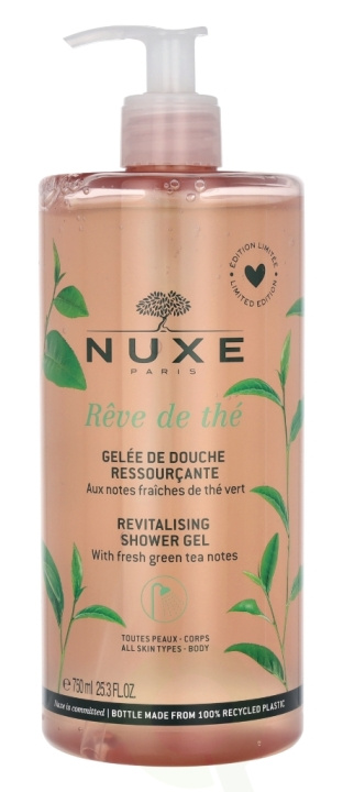 Nuxe Revitalising Shower Gel 750 ml Dream Tea i gruppen SKØNHED & HELSE / Hudpleje / Kropspleje / Bad & brusecreme hos TP E-commerce Nordic AB (C65586)