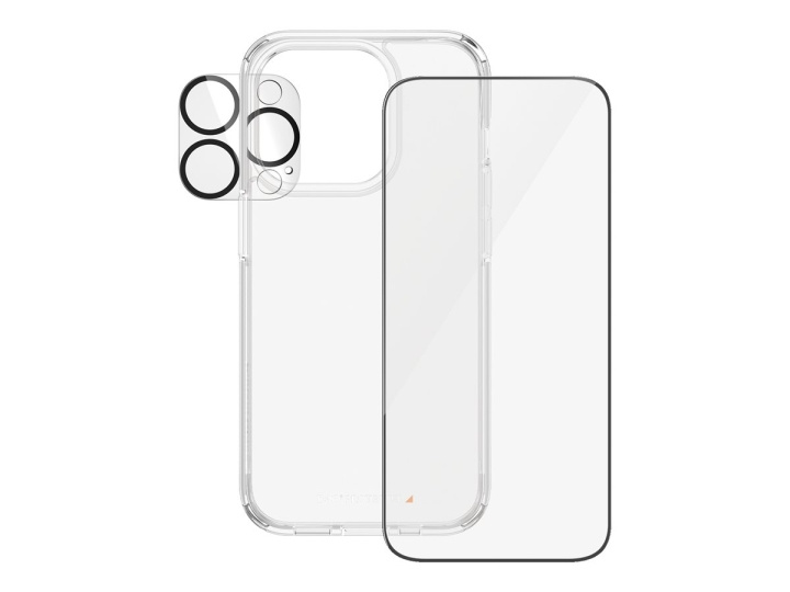 PanzerGlass Skærm/objektiv/rygbeskyttersæt Sort Transparent Apple iPhone 15 Pro i gruppen SMARTPHONES & TABLETS / Mobil Beskyttelse / Apple / iPhone 15 hos TP E-commerce Nordic AB (C65909)