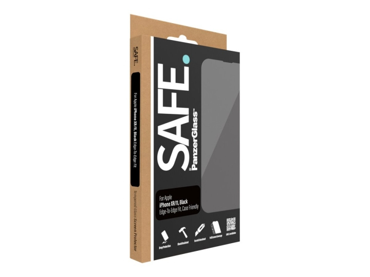 PanzerGlass SAFE. by PanzerGlass Skærmbeskytter Sort Transparent Apple iPhone 11, XR i gruppen SMARTPHONES & TABLETS / Mobil Beskyttelse / Apple / iPhone 11 hos TP E-commerce Nordic AB (C65917)