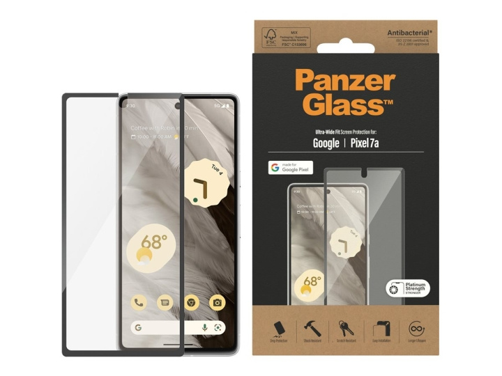 PanzerGlass Google Pixel 7a i gruppen SMARTPHONES & TABLETS / Mobil Beskyttelse / Google hos TP E-commerce Nordic AB (C65945)