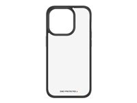 PanzerGlass ClearCase Beskyttelsescover Sort Gennemsigtig Apple iPhone 15 Pro i gruppen SMARTPHONES & TABLETS / Mobil Beskyttelse / Apple / iPhone 15 hos TP E-commerce Nordic AB (C65953)