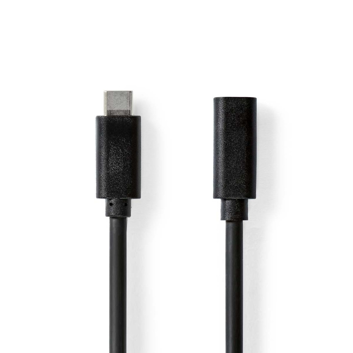 Nedis USB-kabel | USB 3.2 Gen 1 | USB-C™ Han | USB-C™ Hun | 4K@60Hz | 5 Gbps | Nikkelplateret | 2.00 m | Runde | PVC | Sort | Box i gruppen COMPUTERTILBEHØR / Kabler og adaptere / USB / USB-C hos TP E-commerce Nordic AB (C66102)