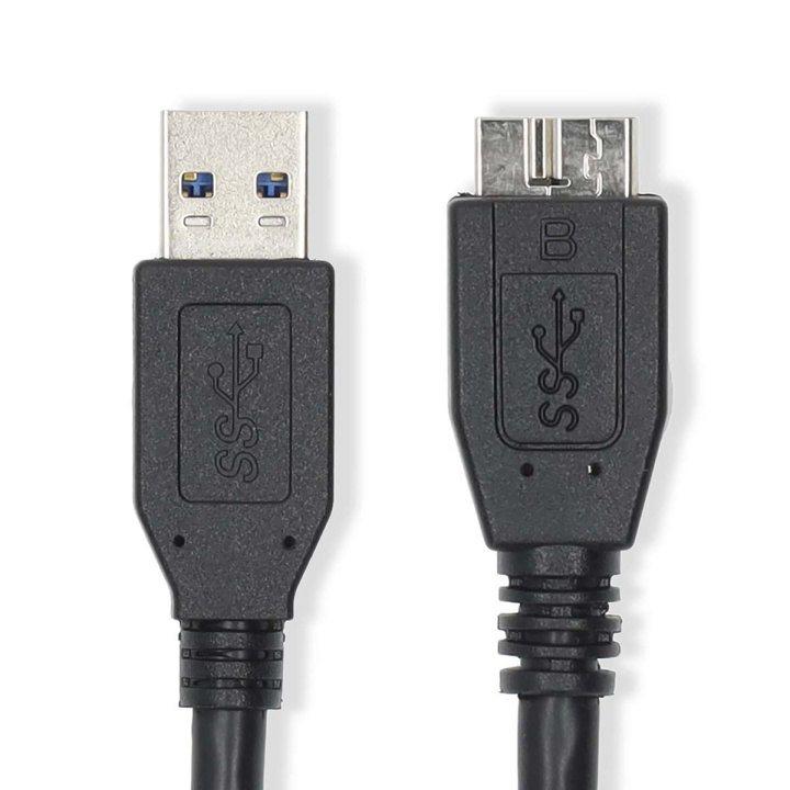 Nedis USB-kabel | USB 3.2 Gen 1 | USB-A Han | USB Micro-B han | 5 Gbps | Nikkelplateret | 1.00 m | Runde | PVC | Blå | Label i gruppen COMPUTERTILBEHØR / Kabler og adaptere / USB / Micro-USB / Kabler hos TP E-commerce Nordic AB (C66144)