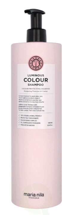 Maria Nila Luminous Colour Shampoo 1000 ml i gruppen SKØNHED & HELSE / Hår og styling / Hårpleje / Shampoo hos TP E-commerce Nordic AB (C66204)