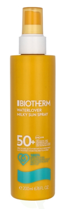 Biotherm Waterlover Sun Milk Spray SPF50+ 200 ml i gruppen SKØNHED & HELSE / Hudpleje / Tanning / Solbeskyttelse hos TP E-commerce Nordic AB (C66222)