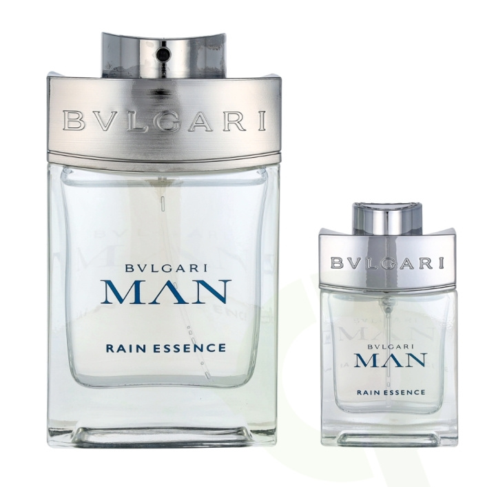 Bvlgari Man Rain Essence Giftset 115 ml Edp Spray 100ml/Edp Spray 15ml i gruppen SKØNHED & HELSE / Gaveæske / Gaveæske til ham hos TP E-commerce Nordic AB (C66224)