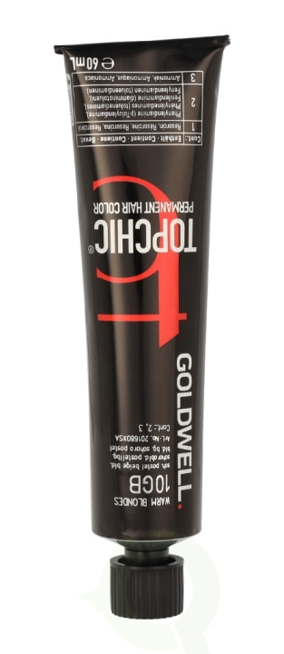 Goldwell Topchic Tube 60 ml 10Gb i gruppen SKØNHED & HELSE / Hår og styling / Hårpleje / Hårfarve / Hårfarve & Farve bombe hos TP E-commerce Nordic AB (C66265)