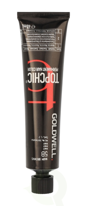 Goldwell Topchic Tube 60 ml 5B i gruppen SKØNHED & HELSE / Hår og styling / Hårpleje / Hårfarve / Hårfarve & Farve bombe hos TP E-commerce Nordic AB (C66266)