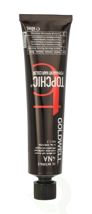 Goldwell Topchic Tube 60 ml 4Na i gruppen SKØNHED & HELSE / Hår og styling / Hårpleje / Hårfarve / Hårfarve & Farve bombe hos TP E-commerce Nordic AB (C66271)