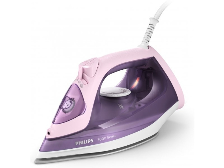 Philips 3000 series DST3020/30 iron Steam iron Ceramic soleplate 2200 W Pink, Purple i gruppen HJEM, HUS & HAVE / Tøjpleje / Strygejern hos TP E-commerce Nordic AB (C66410)