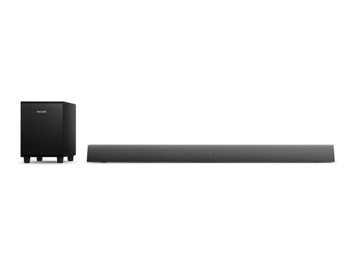 Philips TAB5308 2.1-channel Soundbar System Black Grey i gruppen HJEMMEELEKTRONIK / Lyd & billede / Hjemmebiograf, HiFi & Bærbar / Sound Bars hos TP E-commerce Nordic AB (C66440)