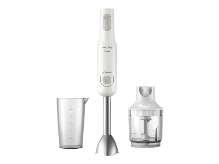 Philips Daily Collection ProMix HR2535 Stavblender Hvid i gruppen HJEM, HUS & HAVE / Husholdningsapparater / Foodprocessor og køkkenassistenter / Stavblender hos TP E-commerce Nordic AB (C66448)