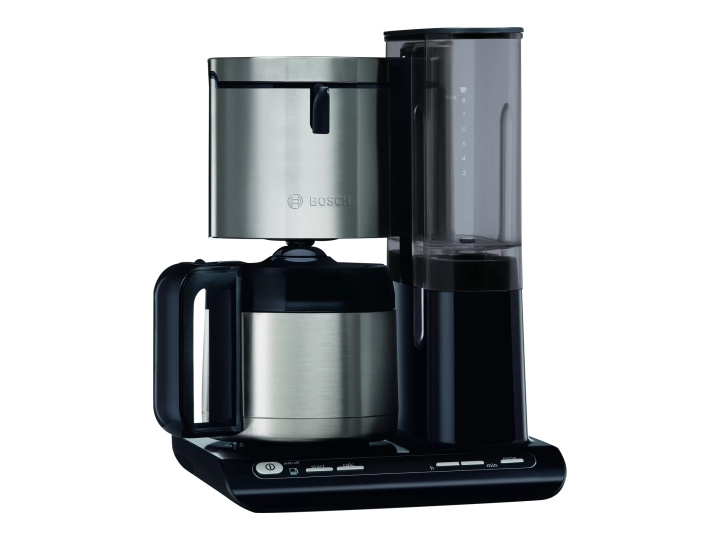 Bosch Styline TKA8A683 Kaffemaskine Sort i gruppen HJEM, HUS & HAVE / Husholdningsapparater / Kaffe og espresso / Kaffemaskiner hos TP E-commerce Nordic AB (C66603)