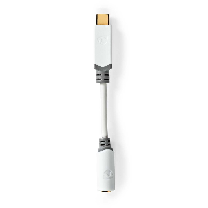 Nedis USB-C™ Adapter | USB 2.0 | USB-C™ Han | 3.5 mm Hunstik | 0.10 m | Runde | Guldplateret | PVC | Hvid | Box i gruppen COMPUTERTILBEHØR / Kabler og adaptere / USB / USB-C hos TP E-commerce Nordic AB (C66641)