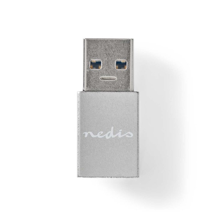 Nedis USB-A Adapter | USB 3.2 Gen 1 | USB-A Han | USB-C™ Hun | 5 Gbps | Runde | Nikkelplateret | Sort | Box i gruppen COMPUTERTILBEHØR / Kabler og adaptere / USB / USB-A / Adaptere hos TP E-commerce Nordic AB (C66649)