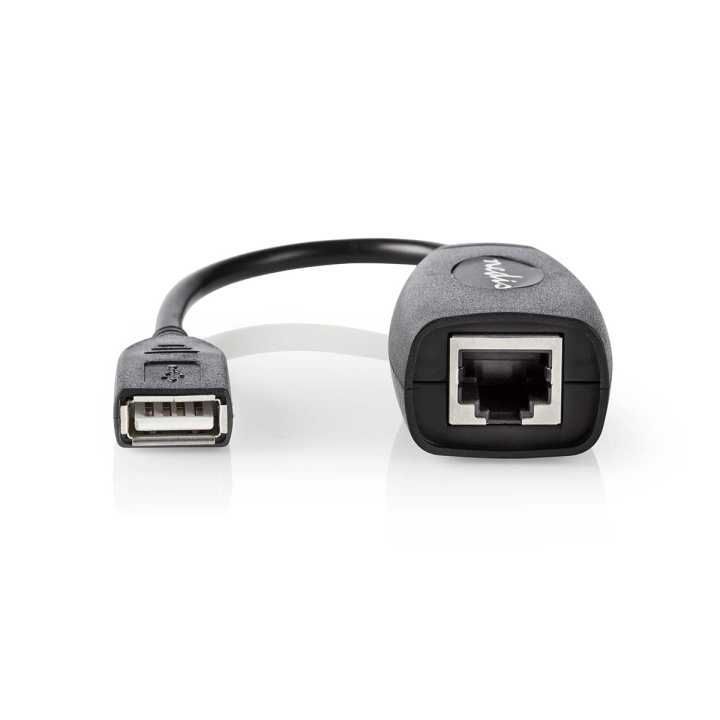 Nedis Aktiv USB-kabel | USB 1.1 | USB-A Han | RJ45 Hun | 12 Mbps | 0.20 m | Runde | Nikkelplateret | PVC | Kobber | Box i gruppen COMPUTERTILBEHØR / Kabler og adaptere / USB / USB-A / Adaptere hos TP E-commerce Nordic AB (C66652)