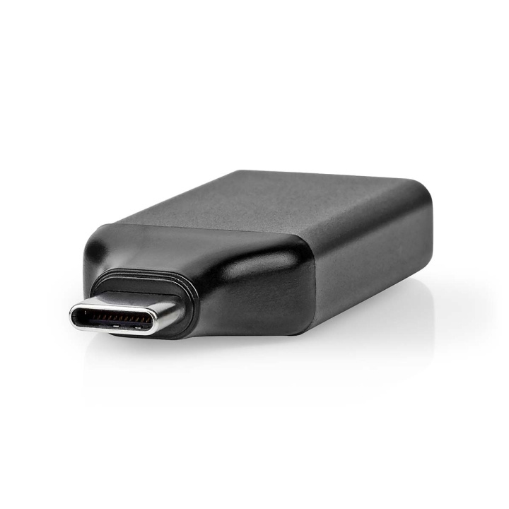 Nedis USB-C™ Adapter | USB 3.2 Gen 1 | USB-C™ Han | HDMI ™ -udgang | 4K@60Hz | Runde | Nikkelplateret | Grå / Sort | Box i gruppen SMARTPHONES & TABLETS / Opladere og kabler / Adaptere hos TP E-commerce Nordic AB (C66688)