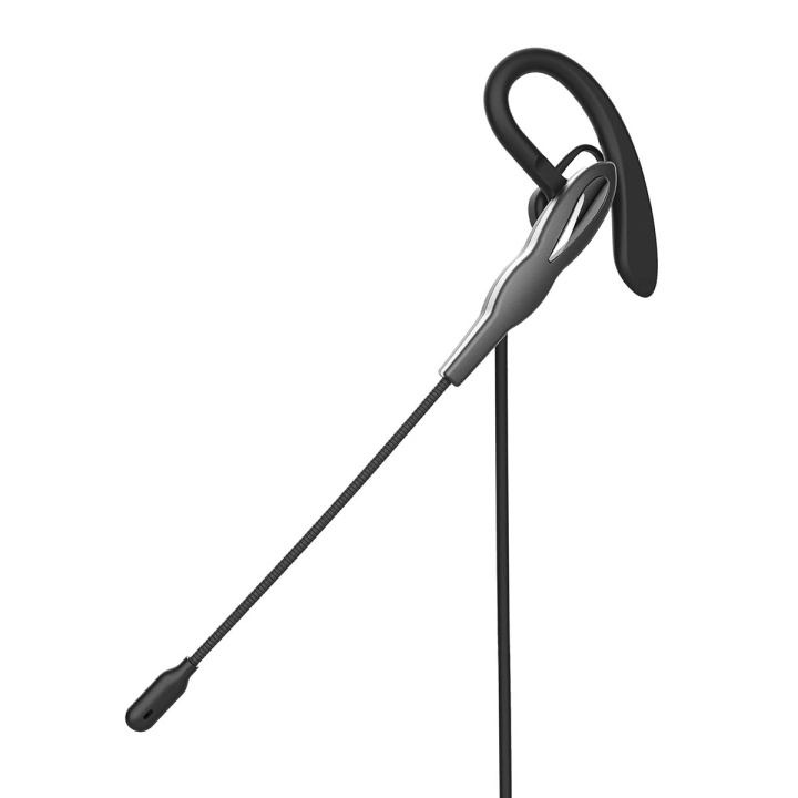 Nedis PC-headset | In-Ear | Mono | USB Type-A / USB Type-C™ | Fold-Away Mikrofon | Grå / Sort i gruppen COMPUTERTILBEHØR / Computer Tilbehør / Headset hos TP E-commerce Nordic AB (C66693)