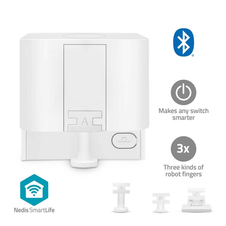 Nedis SmartLife Finger Robot | CR2 | 1000 mAh | Bluetooth® | Tre slags fingre i gruppen HJEM, HUS & HAVE / Smart hjem hos TP E-commerce Nordic AB (C66702)