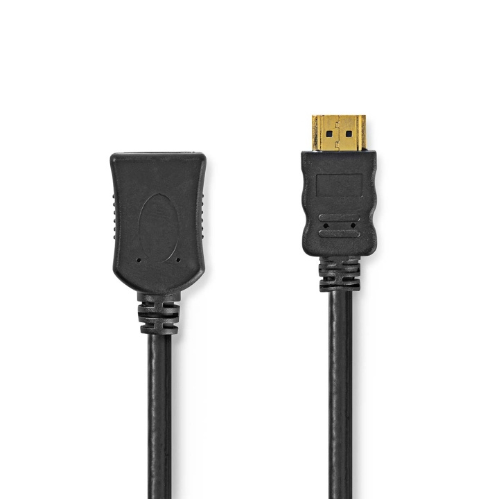 Nedis High Speed ​​HDMI ™ kabel med Ethernet | HDMI™ Stik | HDMI ™ -udgang | 4K@30Hz | 10.2 Gbps | 2.00 m | Runde | PVC | Sort | Label i gruppen HJEMMEELEKTRONIK / Kabler og adaptere / HDMI / Kabler hos TP E-commerce Nordic AB (C66736)