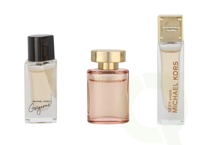 Michael Kors Miniature Collection 14 ml Edp - MK Gorgeous 5ml/MK Wonderlust 4ml/MK Sexy Amber 5ml i gruppen SKØNHED & HELSE / Gaveæske / Gaveæske til hende hos TP E-commerce Nordic AB (C66876)