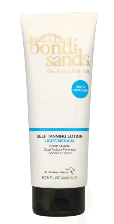 Bondi Sands Self Tanning Lotion 200 ml Light/Medium i gruppen SKØNHED & HELSE / Hudpleje / Tanning / Brun uden sol hos TP E-commerce Nordic AB (C66879)