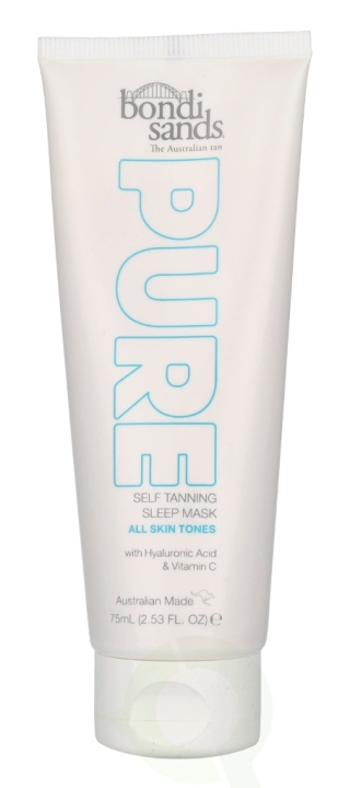 Bondi Sands Pure Self Tanning Sleep Mask 75 ml All Skin Tones i gruppen SKØNHED & HELSE / Hudpleje / Tanning / Brun uden sol hos TP E-commerce Nordic AB (C66887)