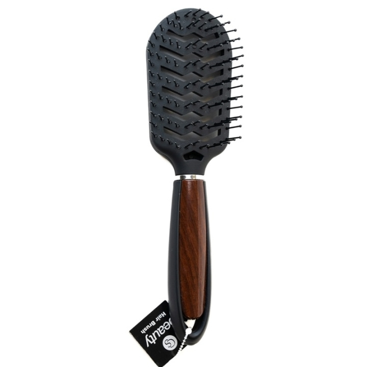 CS Beauty Vent Brush Wooden Handle i gruppen SKØNHED & HELSE / Hår og styling / Hårbørster hos TP E-commerce Nordic AB (C66939)