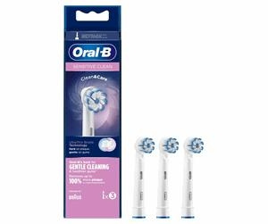 Oral B Tandbørstehoveder Sensitive Clean Børstehoveder, 3 stk i gruppen SKØNHED & HELSE / Oral pleje / Tilbehør til elektriske tandbørster hos TP E-commerce Nordic AB (C66949)