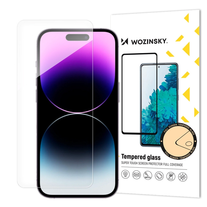 Wozinsky Skærmbeskytter 9H Transparent Apple iPhone 15 Pro Max i gruppen SMARTPHONES & TABLETS / Mobil Beskyttelse / Apple / iPhone 15 hos TP E-commerce Nordic AB (C66968)