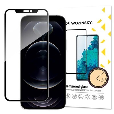 Wozinsky Skærmbeskytter 9H sort Apple iPhone 13 Pro Max/14 Plus i gruppen SMARTPHONES & TABLETS / Mobil Beskyttelse / Apple / iPhone 13 Pro Max hos TP E-commerce Nordic AB (C66974)