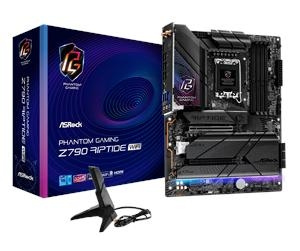 ASRock Z790 RIPTIDE WIFI Bundkort - Intel Z790 - Intel LGA1700 socket - DDR5 RAM - ATX - Retail i gruppen COMPUTERTILBEHØR / Computerkomponenter / Bundkort hos TP E-commerce Nordic AB (C66977)