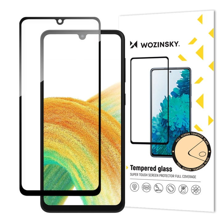 Wozinsky Skærmbeskytter 9H Sort Samsung Galaxy A34 5G i gruppen SMARTPHONES & TABLETS / Mobil Beskyttelse / Samsung hos TP E-commerce Nordic AB (C66981)