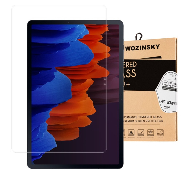 Wozinsky Skærmbeskytter 9H Transparent til Galaxy Tab S7+/S7 FE i gruppen SMARTPHONES & TABLETS / Tablet beskyttelse / Samsung tablets hos TP E-commerce Nordic AB (C66989)