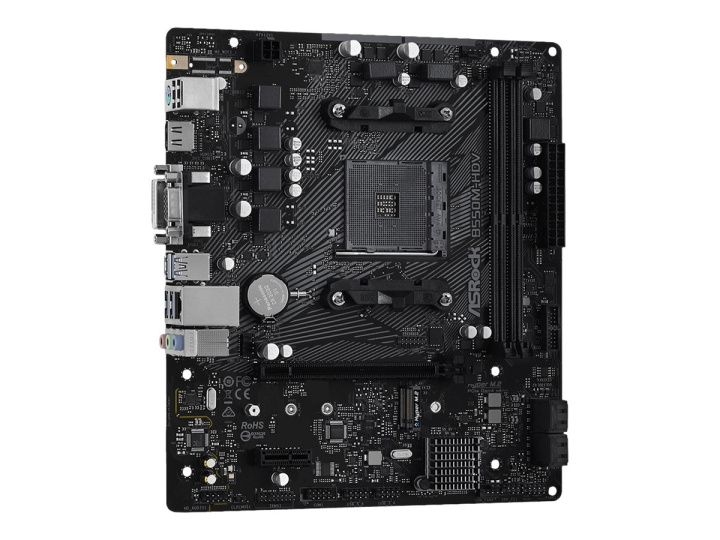 ASRock B550M-HDV Micro-ATX AM4 AMD B550 i gruppen COMPUTERTILBEHØR / Computerkomponenter / Bundkort hos TP E-commerce Nordic AB (C66998)