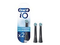 Oral B Sort Ekstra tandbørstehoved iO Ultimate Clean i gruppen SKØNHED & HELSE / Makeup / Værktøj & Makeup sæt / Børster og pensler hos TP E-commerce Nordic AB (C67003)