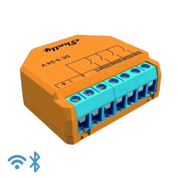 Shelly Plus i4 DC WLAN BT Smart scenes i gruppen HJEM, HUS & HAVE / Smart hjem / Smart home systemer hos TP E-commerce Nordic AB (C67138)