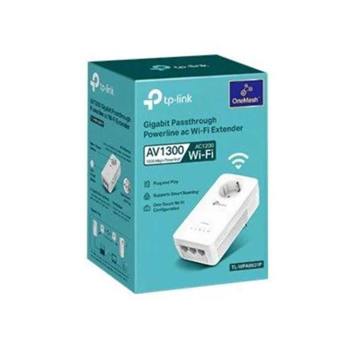 TP-Link Powerline TL-WPA8631P Homeplug i gruppen COMPUTERTILBEHØR / Netværk / WiFi forlængere hos TP E-commerce Nordic AB (C67204)