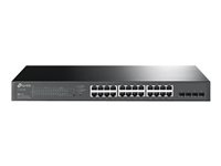 TP-Link JetStream TL-SG2428P Switch 24-porte Gigabit PoE+ i gruppen COMPUTERTILBEHØR / Netværk / Switches / 10/100/1000Mbps hos TP E-commerce Nordic AB (C67205)