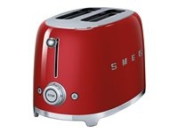 SMEG 50\'s Style TSF01RDEU Brødrister Rød i gruppen HJEM, HUS & HAVE / Husholdningsapparater / Brødristere & Sandwich Makers / Brødristere hos TP E-commerce Nordic AB (C67306)