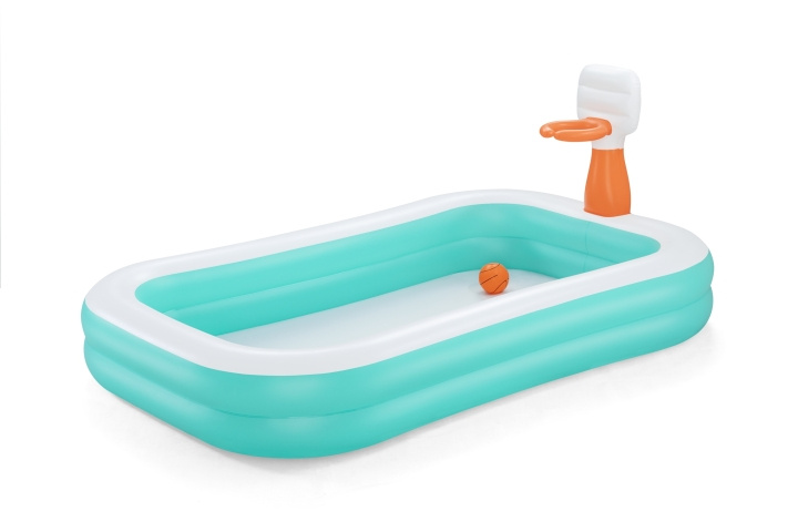 Bestway Familjepool Dunk n Splash 251 x 168 x 102cm i gruppen HJEM, HUS & HAVE / Have og gårdhave / Pool & Tilbehør / Pools hos TP E-commerce Nordic AB (C67381)