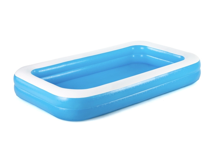 Bestway Familjepool Blå Rektangulär 305 x 183 x 46cm i gruppen HJEM, HUS & HAVE / Have og gårdhave / Pool & Tilbehør / Pools hos TP E-commerce Nordic AB (C67386)