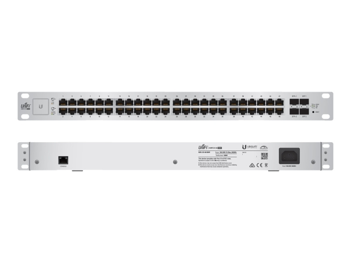 Ubiquiti UniFi Switch US-48-500W Switch 48-porte Gigabit PoE+ i gruppen COMPUTERTILBEHØR / Netværk / Switches hos TP E-commerce Nordic AB (C67437)