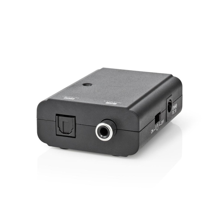 Nedis Digital Audio Converter | 1-vejs | Tilslutninger indgang: 1x S/PDIF | Tilslutninger udgang: TosLink Hun | Manual | Sort i gruppen HJEMMEELEKTRONIK / Kabler og adaptere / Audio Analog / Adaptere hos TP E-commerce Nordic AB (C67483)