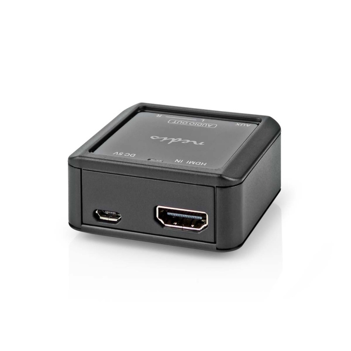 Nedis Digital Audio Converter | 1-vejs | Tilslutninger indgang: HDMI™ Input | Tilslutninger udgang: 2x (2x RCA Hun) / 3.5 mm | Automatisk | Antracit i gruppen HJEMMEELEKTRONIK / Kabler og adaptere / Audio Digital hos TP E-commerce Nordic AB (C67488)