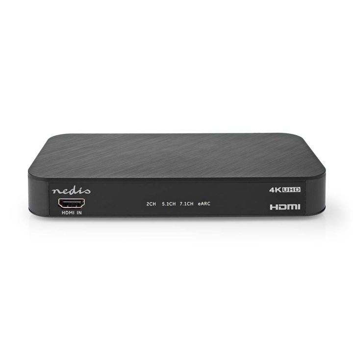 Nedis Digital Audio Converter | 1-veje | Tilslutninger indgang: DC strøm / 1x HDMI™ Input | Tilslutninger udgang: 1x 3.5 mm / 1x TosLink / 3x HDMI™ Output | Automatisk / Trykknap | Antracit i gruppen HJEMMEELEKTRONIK / Kabler og adaptere / Audio Digital hos TP E-commerce Nordic AB (C67490)