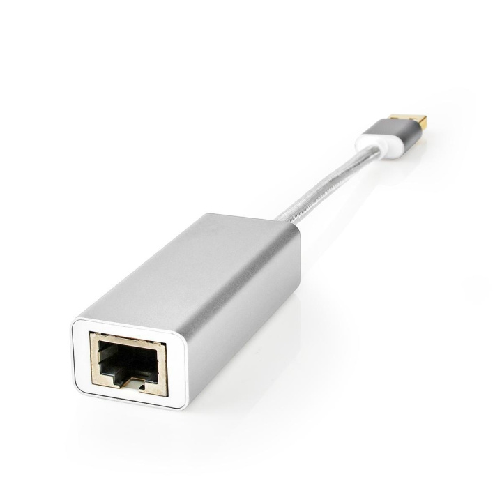 Nedis USB-netværksadapter | USB 3.2 Gen 1 | 1 Gbps | USB-A Han | RJ45 Hun | 0.20 m | Runde | Guldplateret | Kobber | Sølv | Cover Window Box i gruppen COMPUTERTILBEHØR / Netværk / Netværkskort / USB hos TP E-commerce Nordic AB (C67514)